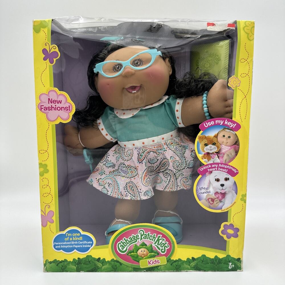 Cabbage Patch Kids Babylnd Doll 14” NIB Glasses Outfit New In Box Cute Girl